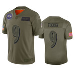 Baltimore Ravens Justin Tucker Camo 2019 Salute to Service Limited Jersey