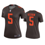 Cleveland Browns Case Keenum Brown Alternate Legend Jersey - Women's