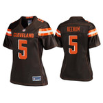 Women's Case Keenum Cleveland Browns Brown Pro Line Jersey