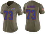 Women's Dion Dawkins Buffalo Bills Olive 2017 Veterans Day Salute to Service Limited Jersey