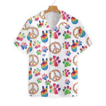 Peace Love Dog Hawaiian Seamless EZ24 2610 Hawaiian Shirt