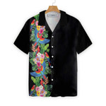 Men's Aloha Shirt Bird of Paradise Hibiscus Hawaiian Shirt