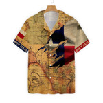 Texas Flag and Map Vintage Texas Hawaiian Shirt, Don?t Mess With Texas Flag Shirt, Proud State Of Texas Shirt For Men