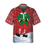 Unique Christmas Elf Costume Design Hawaiian Shirt, Funny Elf Christmas Shirt, Best Xmas Gift Idea
