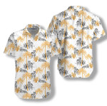 Tropical Palm Tree Tigers Shirt For Men Hawaiian Shirt
