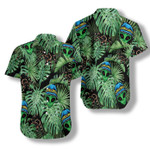 Tropical Alien And Spider Hawaiian Shirt