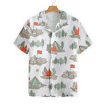 Weekend Forecast Camping With A Chance Of Drinking Hawaiian Shirt