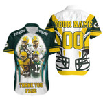 Green Bay Packers 2021 Super Bowl Nfc North Champions Personalized Hawaiian Shirt