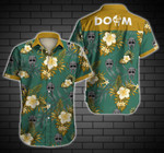Mf Doom Hawaii Shirt Summer Button Up Shirt For Men Beach Wear Short Sleeve Hawaii Shirt