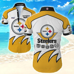 Nfl Pittsburgh Steelers Hawaiian Shirt Tropical Shirt Mens F Summer Button Up Shirt For Men Beach Wear Short Sleeve Hawaii Shirtens Summer Button