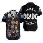 ACDC All Album Cover Guitar Hawaiian Shirt