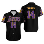 14 Brandon Ingram Lakers Jersey Inspired Style Hawaiian Shirt