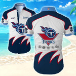 Nfl Tennessee Titans Hawaiian Shirt Tropical Shirt Mens Flor Summer Button Up Shirt For Men Beach Wear Short Sleeve Hawaii Shirtens Summer Button