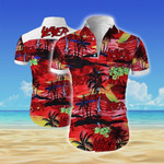 Slayer all over printed Hawaiian Shirt White Men Women Beach Wear Short Sleeve Hawaii Shirt