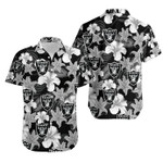 NFL Oakland Raiders Flower Hawaii 3d Shirt TNT-01154-HWS