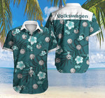 Tlmus Volkswagen Hawaii Shirt Ver2 Summer Button Up Shirt For Men Beach Wear Short Sleeve Hawaii Shirt