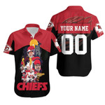 Kansas City Chiefs Andy Reid & Team Wolf Nfl 2020 Super Bowl 3d Personalized Hawaiian Shirt