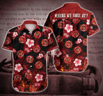 Tlab Firefighter Where My Hose At Hawaii Shirt Ver3 Summer Button Up Shirt For Men Beach Wear Short Sleeve Hawaii Shirt