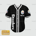 Pittsburgh Steelers Baseball Shirt - Baseball Jersey LF