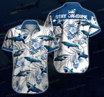 Shark Lovers 3d Hawaii Shirt V5 Summer Button Up Shirt For Men Beach Wear Short Sleeve Hawaii Shirt