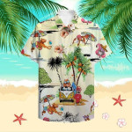 Beach hawaii pitbull Hawaiian Shirt White Men Women Beach Wear Short Sleeve Hawaii Shirt