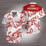Peterbilt Hawaii Shirt Summer Button Up Shirt For Men Beach Wear Short Sleeve Hawaii Shirt
