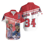 David Ortiz 34 Boston Red Sox Hawaiian Shirt