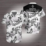 Borussia dortmund football club Hawaiian Shirt White Men Women Beach Wear Short Sleeve Hawaii Shirt