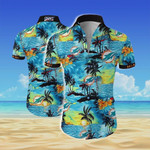 Miami dolphins team all over printed Hawaiian Shirt White Men Women Beach Wear Short Sleeve Hawaii Shirt