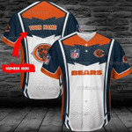 NFL Chicago Bears Baseball Shirt - Baseball Jersey LF