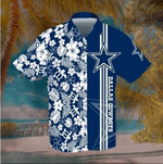 Dallas Cowboys NFL Hawaiian Shirt White Men Women Beach Wear Short Sleeve Hawaii Shirt