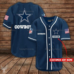 Dallas Cowboys  Baseball Shirt - Baseball Jersey LF