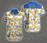 Ucla Bruins Logo 3d Hawaii Shirt Summer Button Up Shirt For Men Beach Wear Short Sleeve Hawaii Shirt