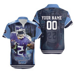 Derrick Henry 22 Tennesee Titans Super Bowl 2021 Afc South Division Personalized Hawaiian Shirt