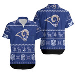 Los Angeles Rams Ugly Sweatshirt Christmas 3D Hawaiian Shirt