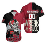 Tampa Bay Buccaneers Lavonte David 54 Wreak Havoc For Fans Personalized Hawaiian Shirt