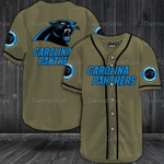 Carolina Panthers NFL Baseball Shirt - Baseball Jersey LF