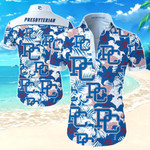 Presbyterian Blue Hose Hawaiian Shirt Summer Button Up Shirt For Men Beach Wear Short Sleeve Hawaii Shirt