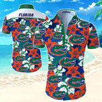 Florida Gators Hawaiian Shirt Summer Button Up Shirt For Men Beach Wear Short Sleeve Hawaii Shirt