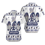 Christmas Gnomes Milwaukee Brewers Ugly Sweatshirt Christmas 3D Hawaiian Shirt