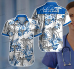 Nurse V2 Hawaii 3d Shirt Summer Button Up Shirt For Men Beach Wear Short Sleeve Hawaii Shirt