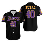 40 Ivica Zubac Lakers Jersey Inspired Style Hawaiian Shirt