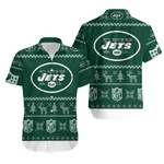 New York Jets nfl ugly christmas 3d printed sweatshirt ugly Hawaiian Shirt