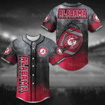 Alabama Crimson Tide Full Printing Shirt, Alabama Crimson Tide NCAA Baseball Shirt, NCAA Alabama Baseball Jersey - Baseball Jersey LF