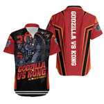 Godzilla Vs Kong The Titans Of Terror Back To History Godzilla vs Kong Hawaiian Shirt