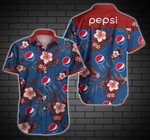 Pepsi Logo Hawaii Shirt 2 Summer Button Up Shirt For Men Beach Wear Short Sleeve Hawaii Shirt