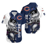 Chicago Bears Jack Skellington And Zero Hawaiian Shirt