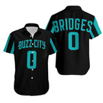 Miles Bridges Charlotte Hornets Jordan Brand City Edition Black Jersey Hawaiian Shirt