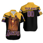 Kobe Bryant Lebron James Together Friends Los Angeles Lakers Legend 3D Personalized Hawaiian Shirt