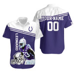 Darius Leonard Colts 3d Personalized Hawaiian Shirt
